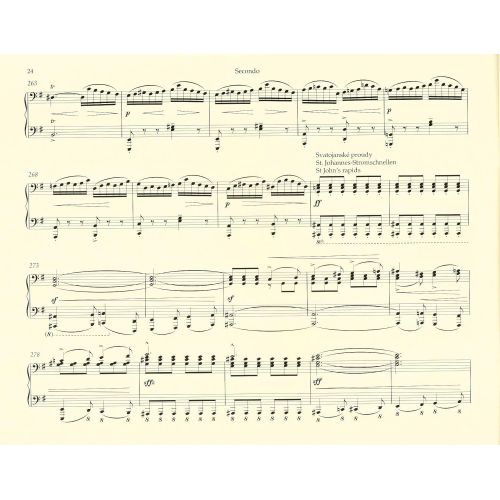  [아마존베스트]Barenreiter Bedrich SmetanaDie Moldau [Sheet Music] Vierhandiger Piano Set