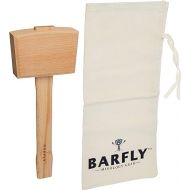 Barfly Wood Ice Mallet and Lewis Ice Bag