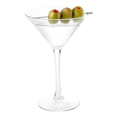  Barfly Grooved Top Cocktail Picks, Stainless Steel