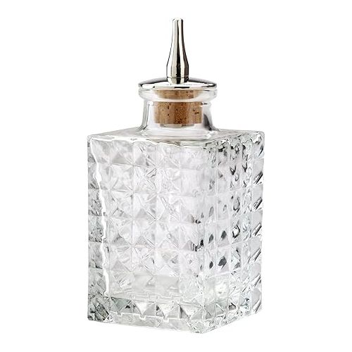  Barfly Bitters Bottle - Cut Crystal - 90 Ml, Glass