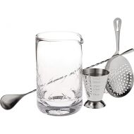 Barfly Classic Cocktail Stirring Set, Stainless Steel (M37132)