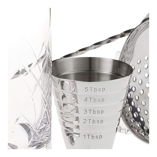  Barfly Classic Cocktail Stirring Set, Stainless Steel (M37132)