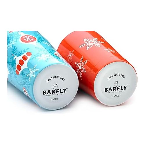  Barfly Holiday Ornaments Cocktail Shaker Tin Set