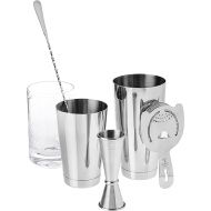 Barfly Essential Deluxe Mixing Cocktail Kit, Stainless Steel (M37131)