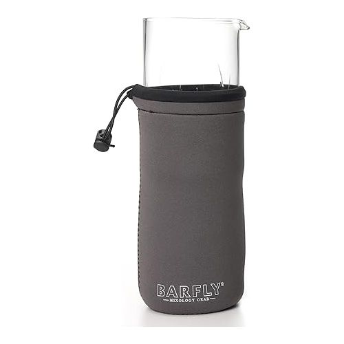  Barfly Protective Sleeve for 500ml & 550ml Mixing Glasses, Gray