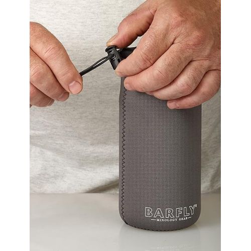  Barfly Protective Sleeve for 500ml & 550ml Mixing Glasses, Gray