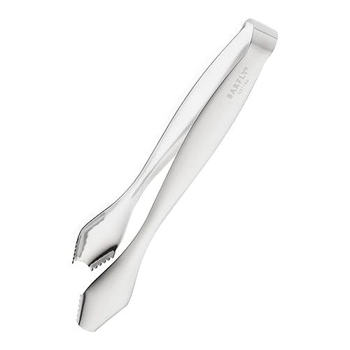  Barfly Ice Tong, Stainless, 7.1 Inch