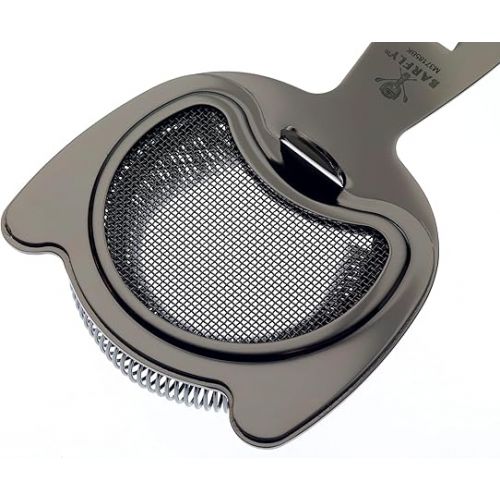  Barfly Fine Mesh Spring Strainer, Black