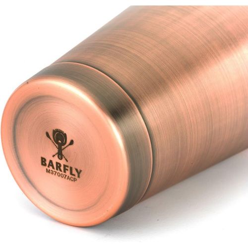  [아마존베스트]Barfly Cocktail Tin, Small 18 oz (532 ml), Antique Copper