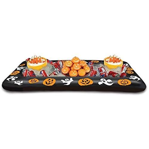  할로윈 용품Bargain World Inflatable Halloween Buffet Cooler (with Sticky Notes)