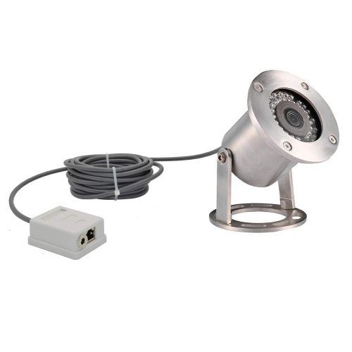  Barlus Underwater Camera 304 Stainless Steel IP68 1080P 2MP POE IP Camera 5 Meters Length Special Line Lens 3.6MM