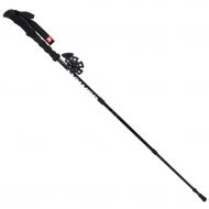 Barnett sports barnett NTA-3 alloy nordic trekking poles, ultra light, 3 sections, 2 retractables (black)