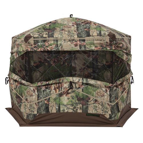  Barronett Blinds Big Ox 5 Backwoods Camo Heavy Duty Pop Up Ground Hunting Blind