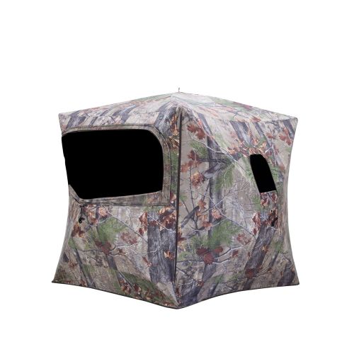  Barronett Blinds Barronett Grounder 350 Backwoods Camo Lightweight Pop Up Ground Hunting Blind