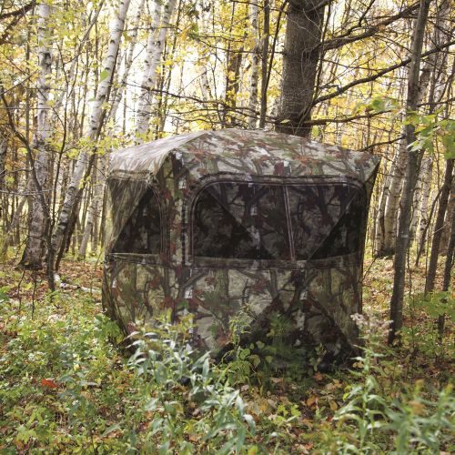  Barronett Blinds Barronett Grounder 350 Bloodtrail Camo Pop Up Ground Hunting Blind (2 Pack)