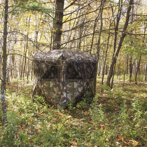  Barronett Blinds Barronett Grounder 350 Bloodtrail Camo Pop Up Ground Hunting Blind (2 Pack)