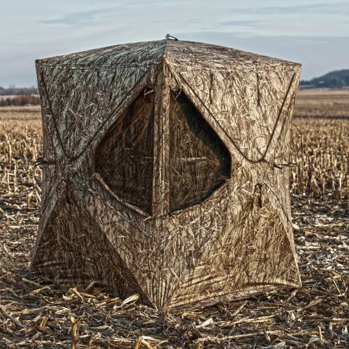  Barronett Blinds BM11BW Big Mike Backwoods Ground Hub Deer Hunt Blind (2 Pack)