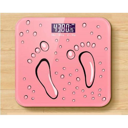  Barry-Home Body Weight Scales Charging Electronic Scale Household Precision Weight Scale Small Body Weight Reducer Free Shipping,Pink