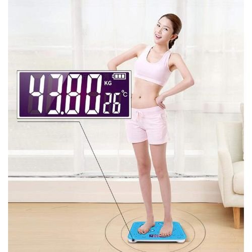  Barry-Home Body Weight Scales Charging Electronic Scale Household Precision Weight Scale Small Body Weight Reducer Free Shipping,Pink