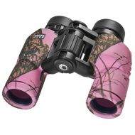Barska 8x30 WP Crossover Winter Binoculars Mossy Oak Pink