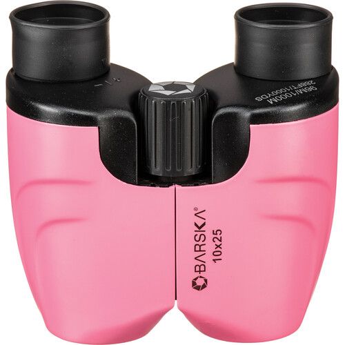  Barska 10x25 Pink Colorado Compact Binoculars