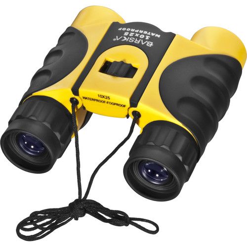  Barska 10x25 Colorado Waterproof Binoculars (Yellow)