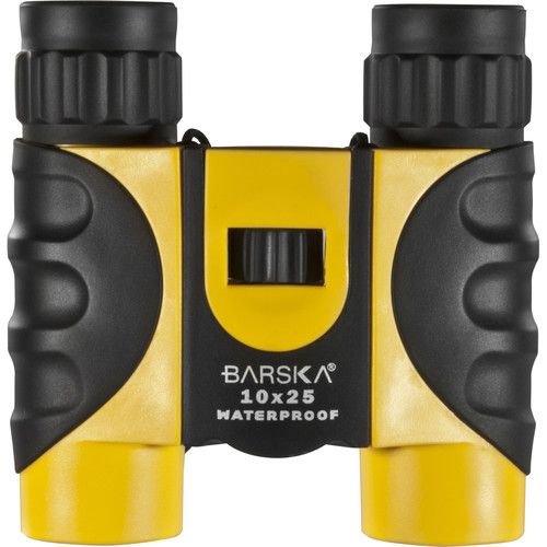  Barska 10x25 Colorado Waterproof Binoculars (Yellow)