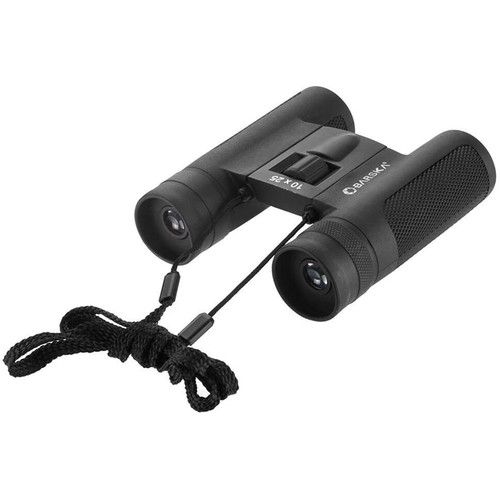  Barska 10x25 Lucid View Compact Binoculars, 2019 Edition (Black, Clamshell Packaging)