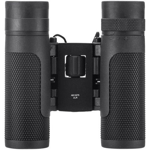  Barska 10x25 Lucid View Compact Binoculars, 2019 Edition (Black, Clamshell Packaging)