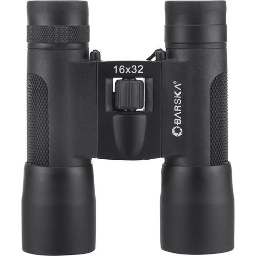  Barska 16x32 Lucid View Compact Binoculars, 2019 Edition (Clamshell Packaging)