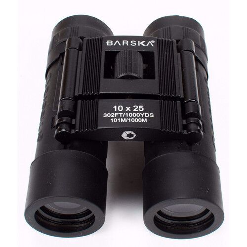  Barska 10x25 Lucid View Binoculars (Black)