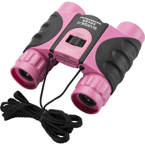  Barska 10x25 Colorado Waterproof Binoculars (Pink)