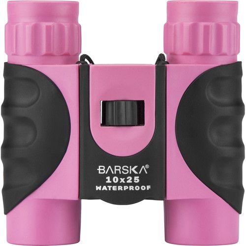  Barska 10x25 Colorado Waterproof Binoculars (Pink)