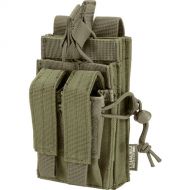 Barska Loaded Gear CX-950 Dual Stacked Rifle and Handgun Mag Pouch (OD Green)