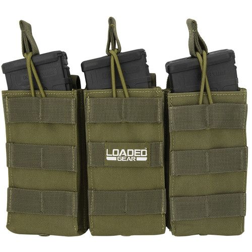  Barska CX-200 Loaded Gear Triple Magazine Pouch (OD Green)