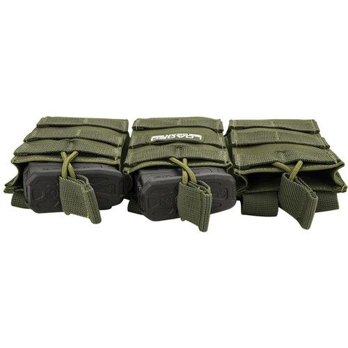  Barska CX-200 Loaded Gear Triple Magazine Pouch (OD Green)