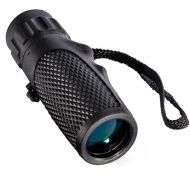 Barska 10x25 WP Blackhawk Monocular (Clamshell Packaging,?Matte Black)