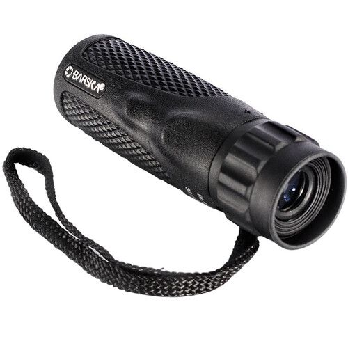  Barska 10x25 WP Blackhawk Monocular (Clamshell Packaging,?Matte Black)