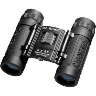 Barska 8x21 Lucid View Binoculars (Black, Clamshell Packaging)