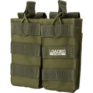 Barska Loaded Gear CX-850 Double Magazine Pouch (Olive Drab Green)