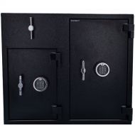 Barska 2.6/4.7 Cubic Foot Rotary 2-Lock Depository Safe