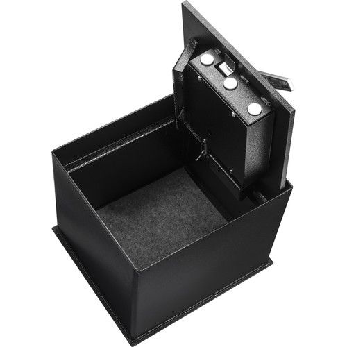  Barska Floor Safe with Combination Lock and Drop Slot 0.89 Cubic Ft (Black)