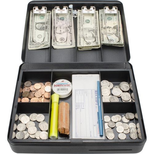  Barska Standard Foldout Cash Box with Key Lock (12