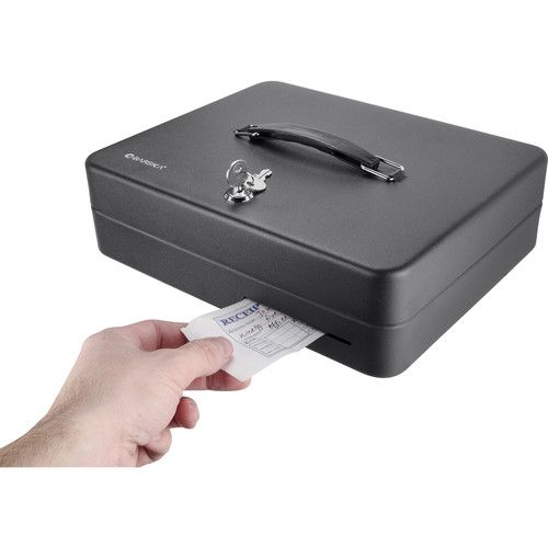  Barska Standard Foldout Cash Box with Key Lock (12