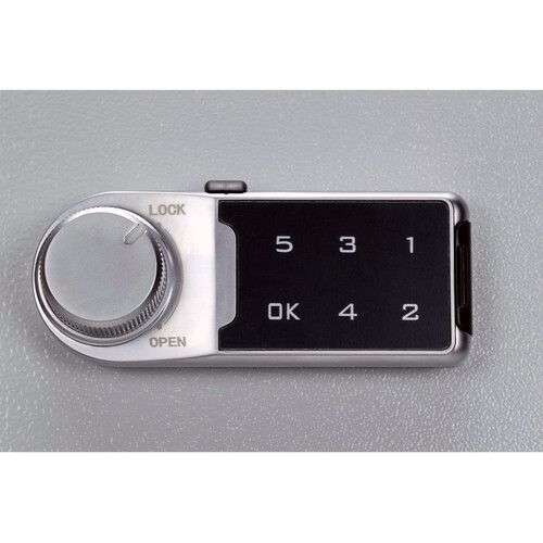  Barska 400 Position Adjustable Key Cabinet with Digital Lock (Gray)