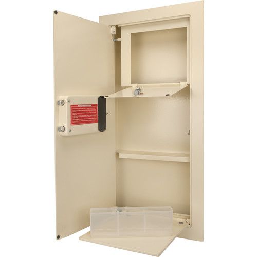  Barska Large Biometric Wall Safe (Left Opening)