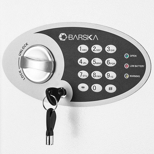  Barska Keypad-Locking Key Safe with Drop Slot (144 Keys)