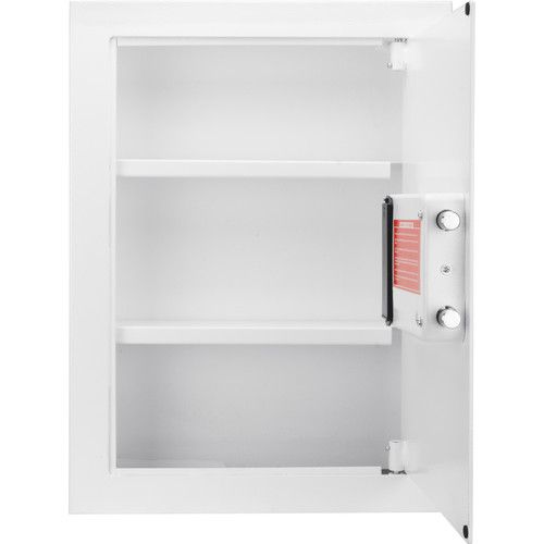  Barska Biometric Wall Safe (0.52 cu ft / White)