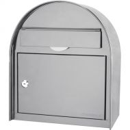 Barska Locking Wall Mount Mailbox (Large, White)