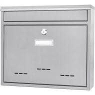 Barska Locking Wall Mount Mailbox (Medium, White)